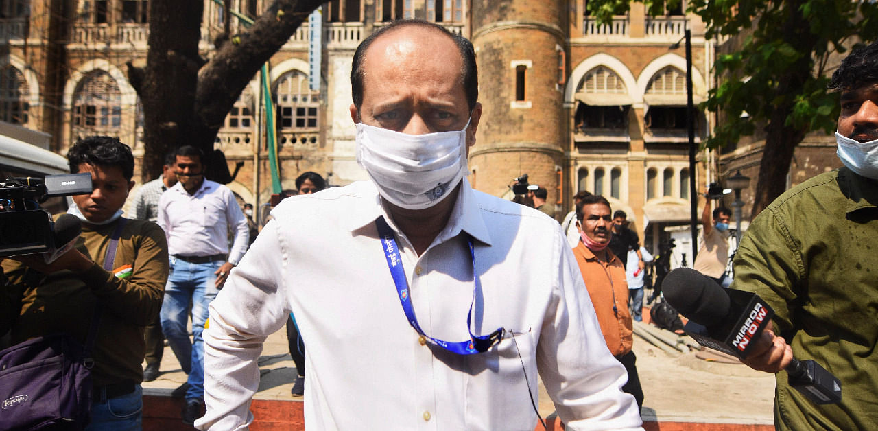 Assistant Police Inspector Sachin Vaze. Credit: PTI Photo