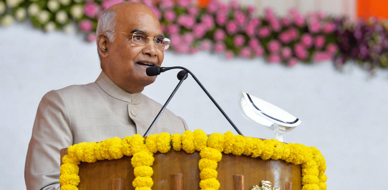 President Ram Nath Kovind. Credit: PTI File Photo