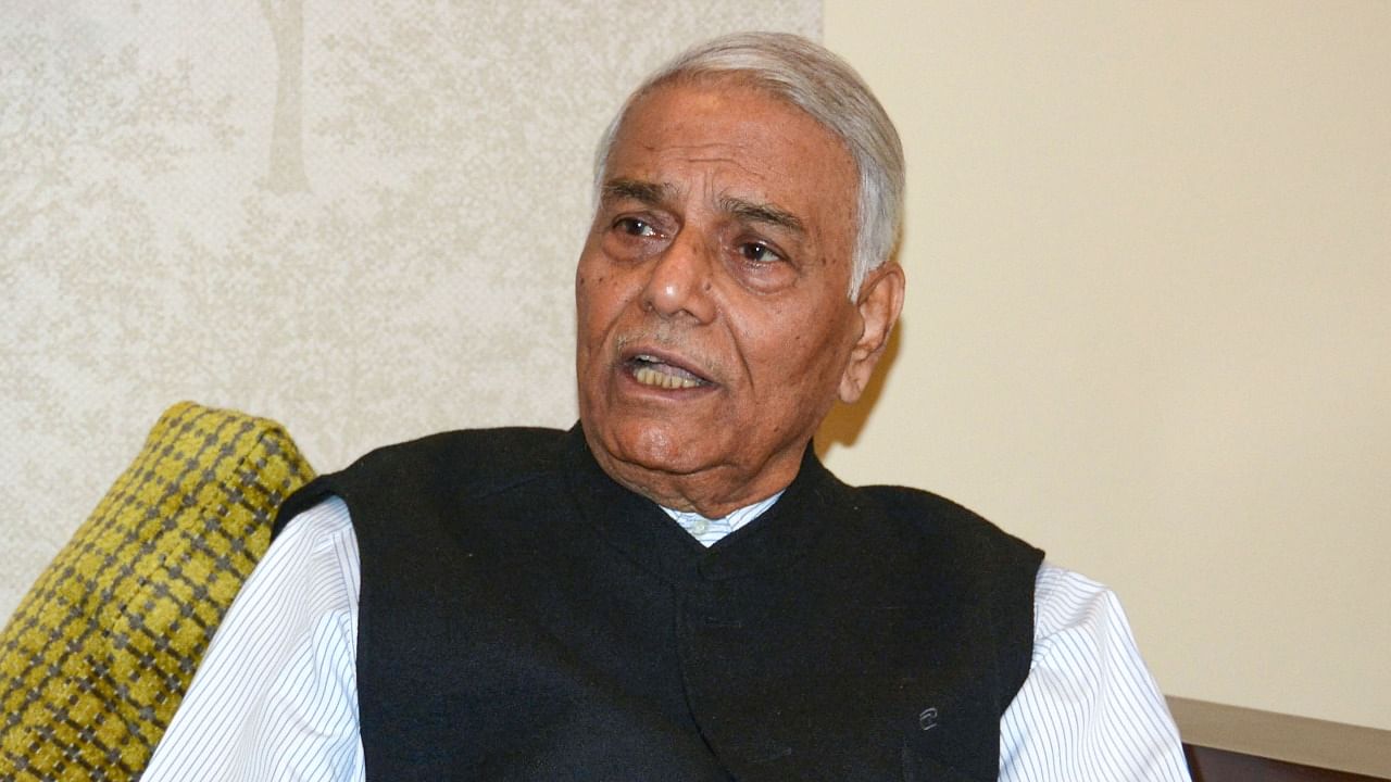 Former finance minister Yashwant Sinha. Credit: PTI Photo