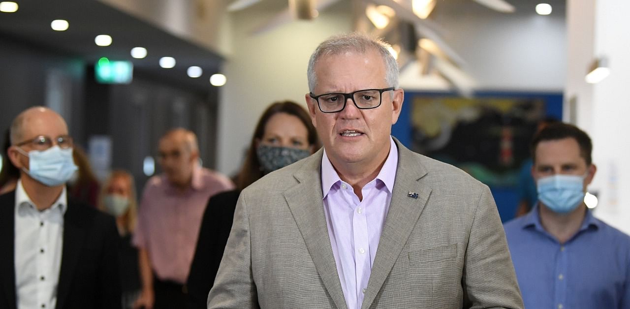 PM Morrison has ordered an independent inquiry into the workplace culture at parliament. Credit: Reuters Photo