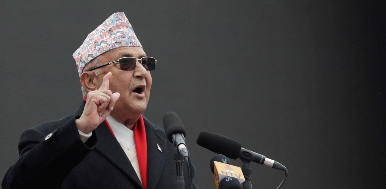 This is the second time the splinter faction of the NCP has instructed its ministers in the Oli government to resign. Credit: Reuters Photo