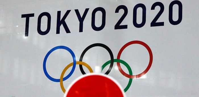 The logo of Tokyo 2020 Olympic Games is displayed, in Tokyo. Credit: Reuters File Photo