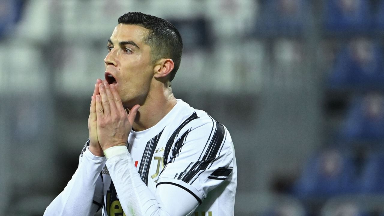 Juventus star Cristiano Ronaldo. Credit: AFP File Photo