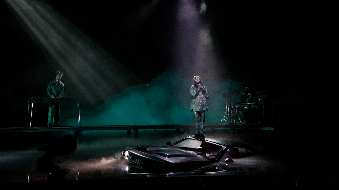 In this handout photo courtesy of CBS Broadcasting, US singer Billie Eilish performs during the 63rd Annual Grammy Awards, broadcast live from the Staples Center in Los Angeles. Credit: AFP Photo