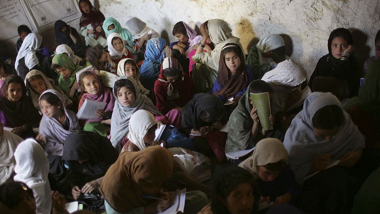The effort to restrict schoolgirls' cultural activities came against a background of increasing violence in Afghanistan. Representative image. Credit: Getty.