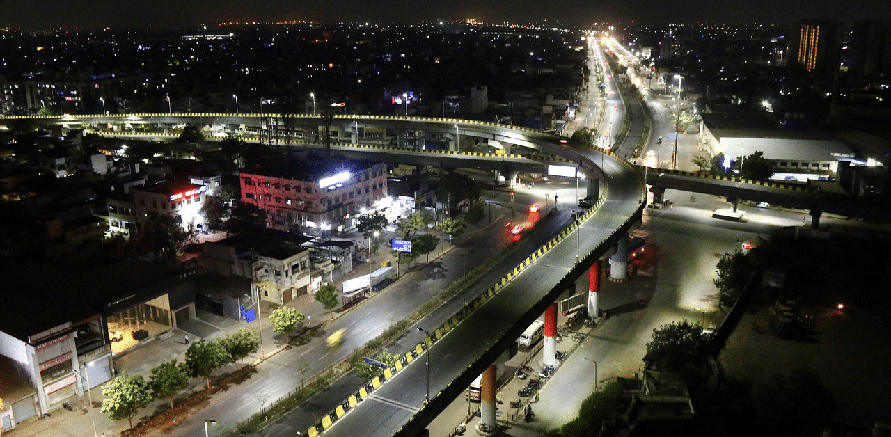 Night curfew in Ahmedabad, Credit: iStock photo