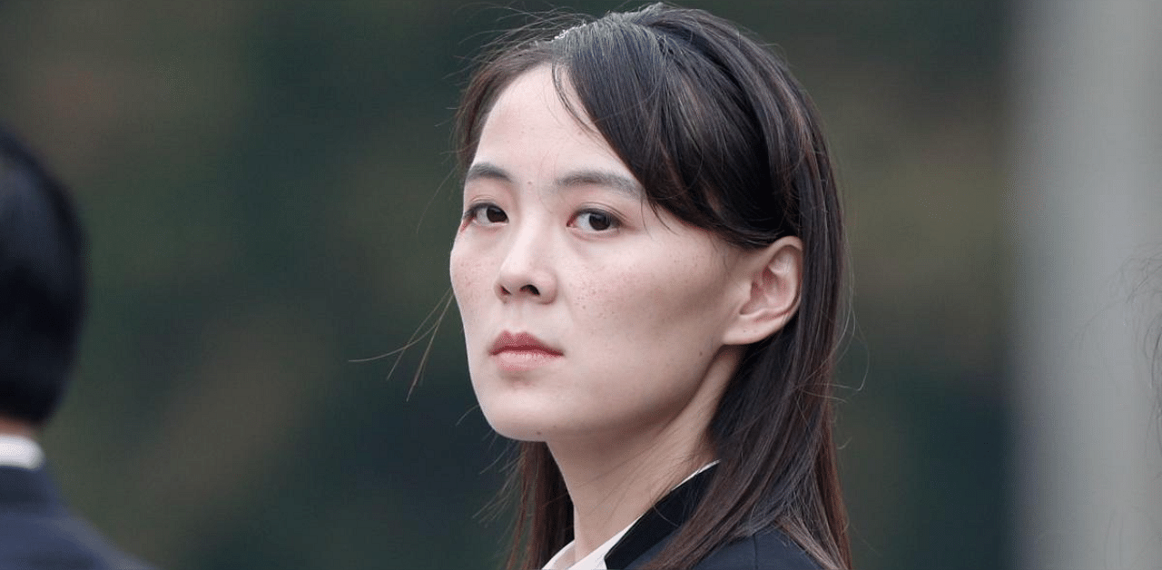 Kim Yo Jong, sister of North Korea's leader Kim Jong-un. Credit: AFP photo. 