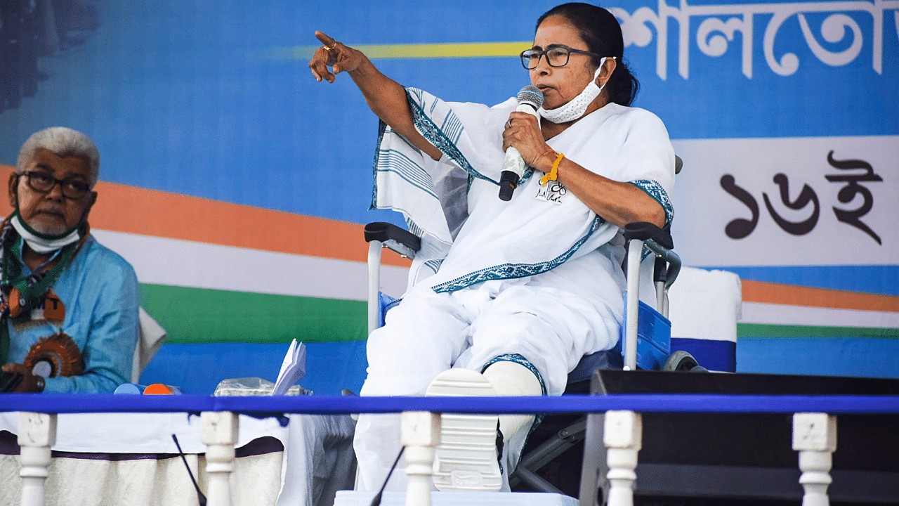 West Bengal CM and TMC supremo Mamata Banerjee. Credit: PTI Photo