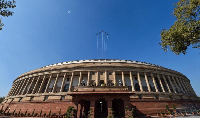 The Appropriation Bill authorising payment and appropriation of specified sums from the Consolidated Fund of India for 2021-22. Credit: PTI Photo