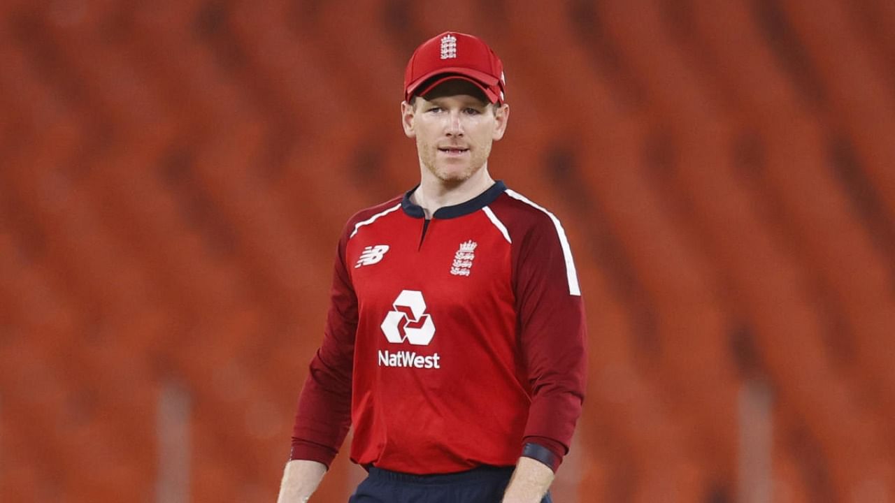 Morgan on Tuesday became the first England player and fourth overall to make 100 appearances in T20 cricket. Credit: Reuters.