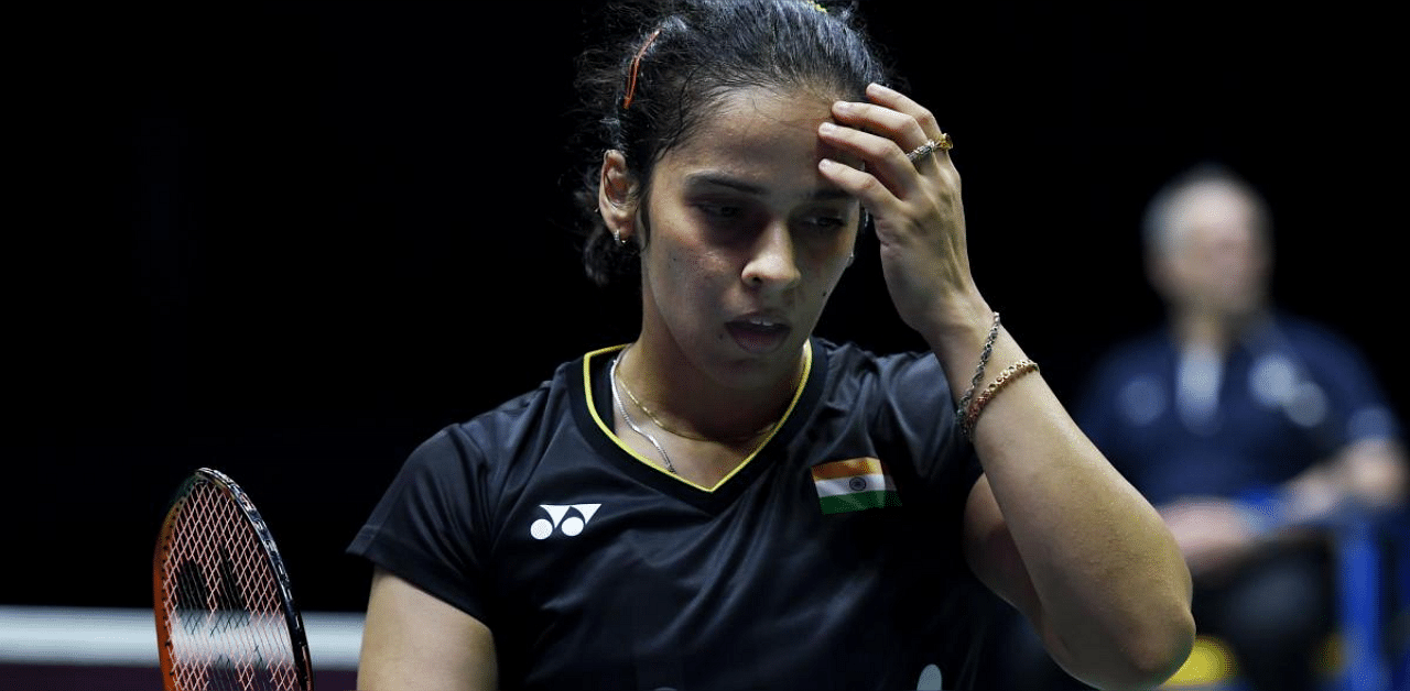  Saina Nehwal was left confused less than 24 hours before the start of the tournament. Credit: AFP photo. 