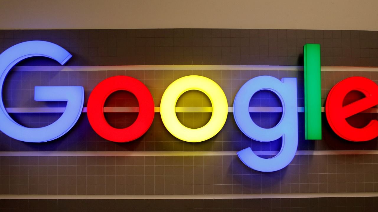 Google Logo. Credit: Reuters File Photo