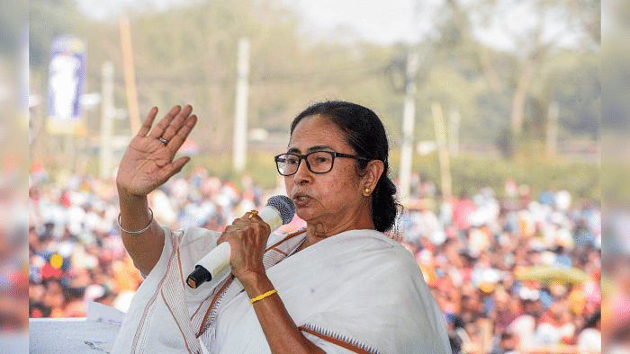 Mamata Banerjee is going to lead the charge from Nandigram. Credit: PTI file photo. 