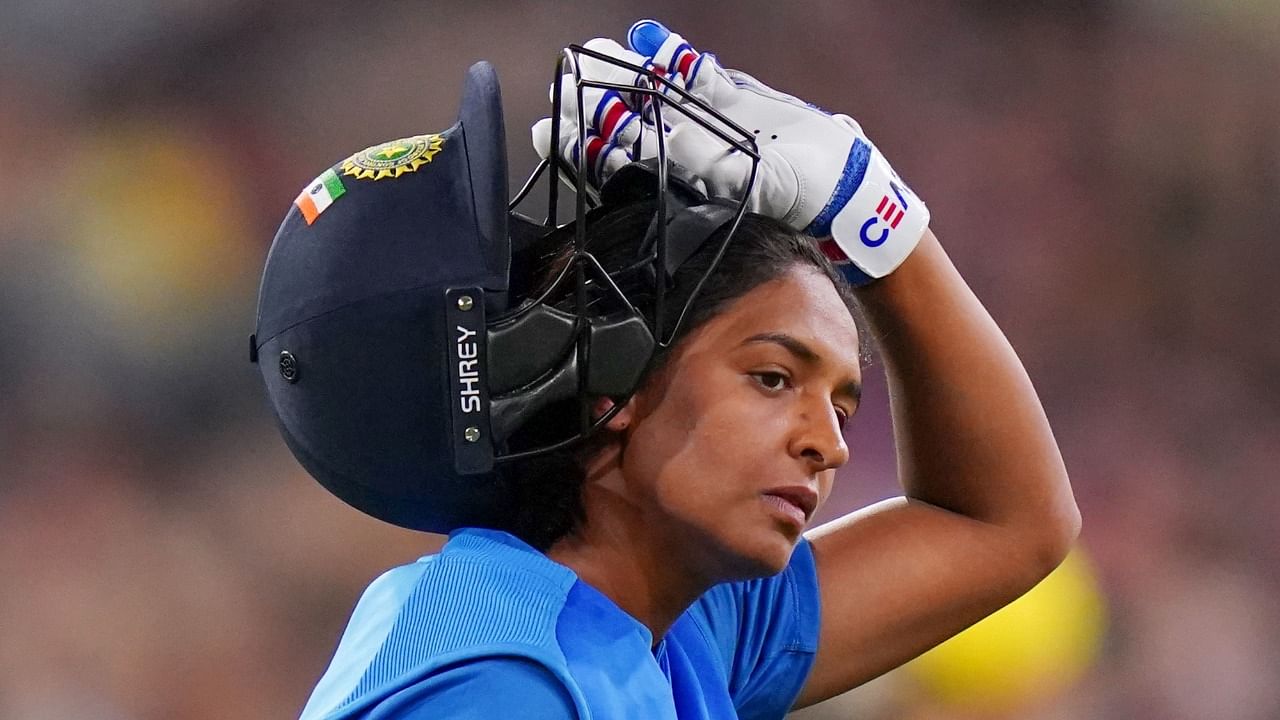 India captain harmanpreet Kaur will miss the T20 opener against South Africa due to an injury. Credit: Reuters File Photo