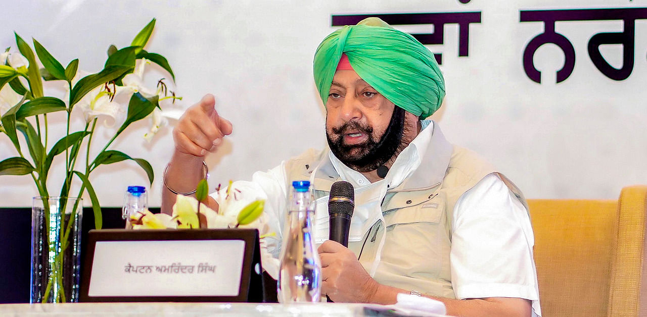 Punjab CM Amarinder Singh. Credit: PTI Photo