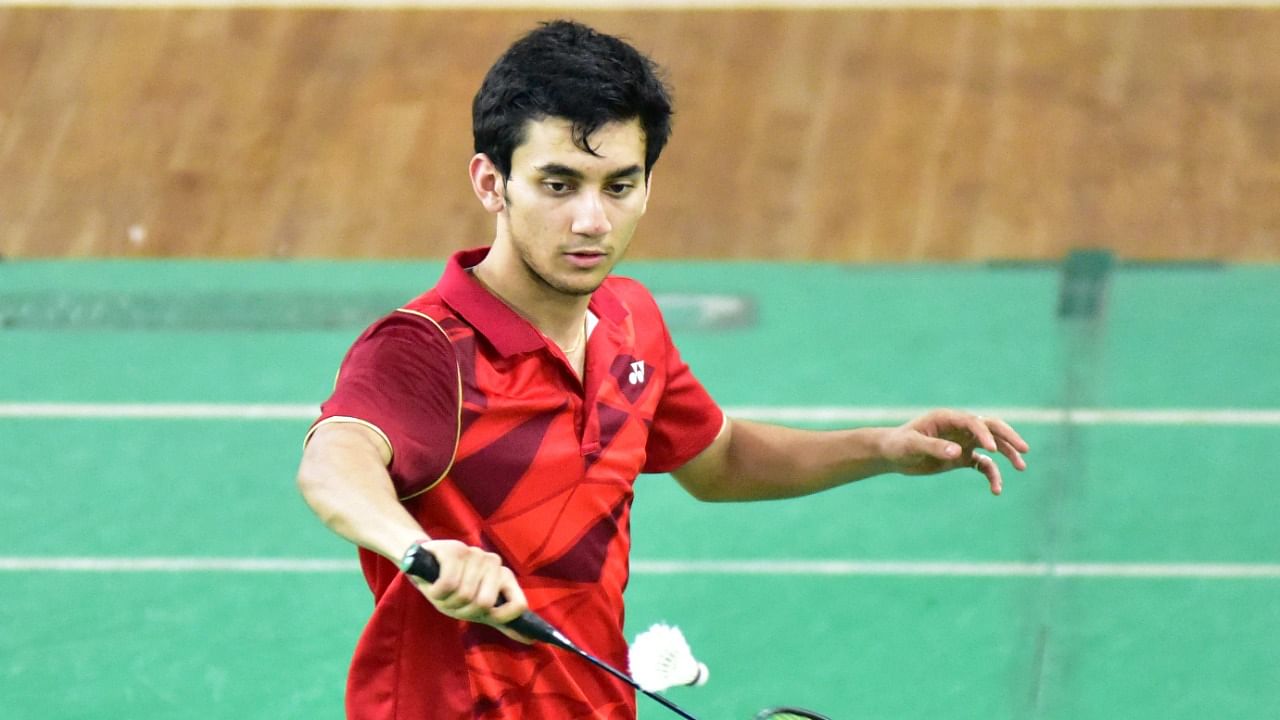 Indian shuttler Lakshya Sen. Credit: DH File Photo