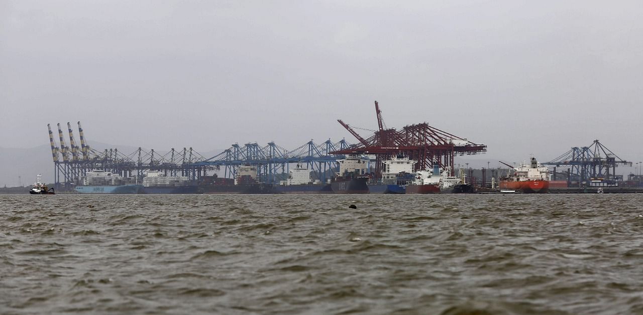 Jawaharlal Nehru Port Trust (JNPT) in Mumbai. Credit: Reuters Photo