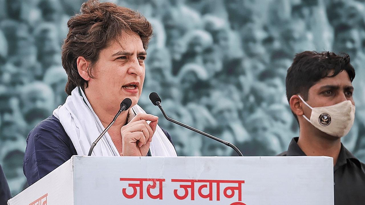 AICC General Secretary Priyanka Gandhi. Credit: PTI Photo