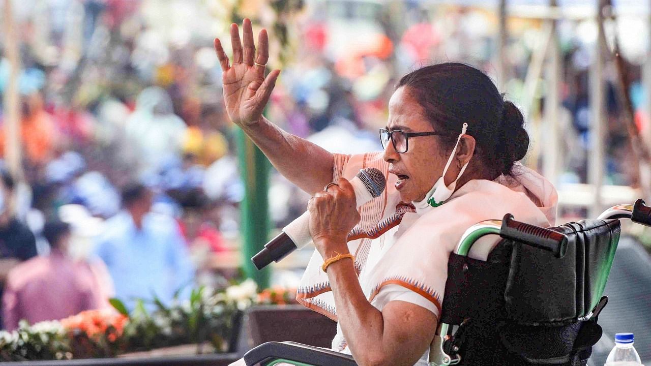 West Bengal Chief Minister Mamata Banerjee. Credit: PTI Photo