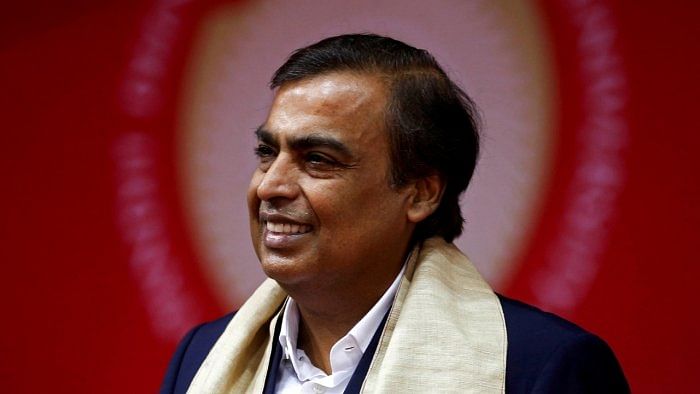 RIL Chief Mukesh Ambani. Credit: Reuters File Photo