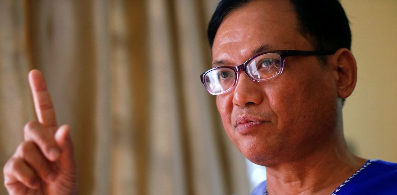 Padoh Saw Taw Nee, Head of Foreign Affairs Department of the Karen National Union. Credit: Reuters Photo