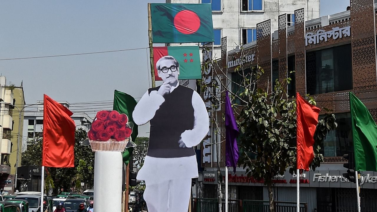 Bangladesh's Sheikh Mujibur Rahman. Credit: AFP File Photo