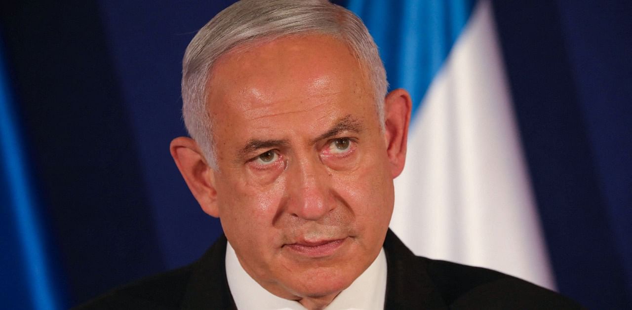 Opponents accuse Netanyahu of mismanaging the coronavirus pandemic. Credit: AFP Photo