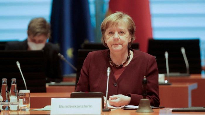 German chancellor Angela Merkel. Credit: Reuters file photo.