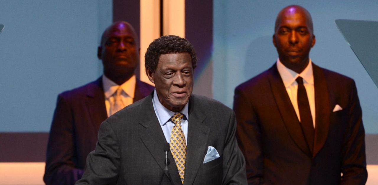 Elgin Baylor, the Lakers’ Hall of Fame forward who became one of the NBA’s greatest players. Credit: AFP Photo