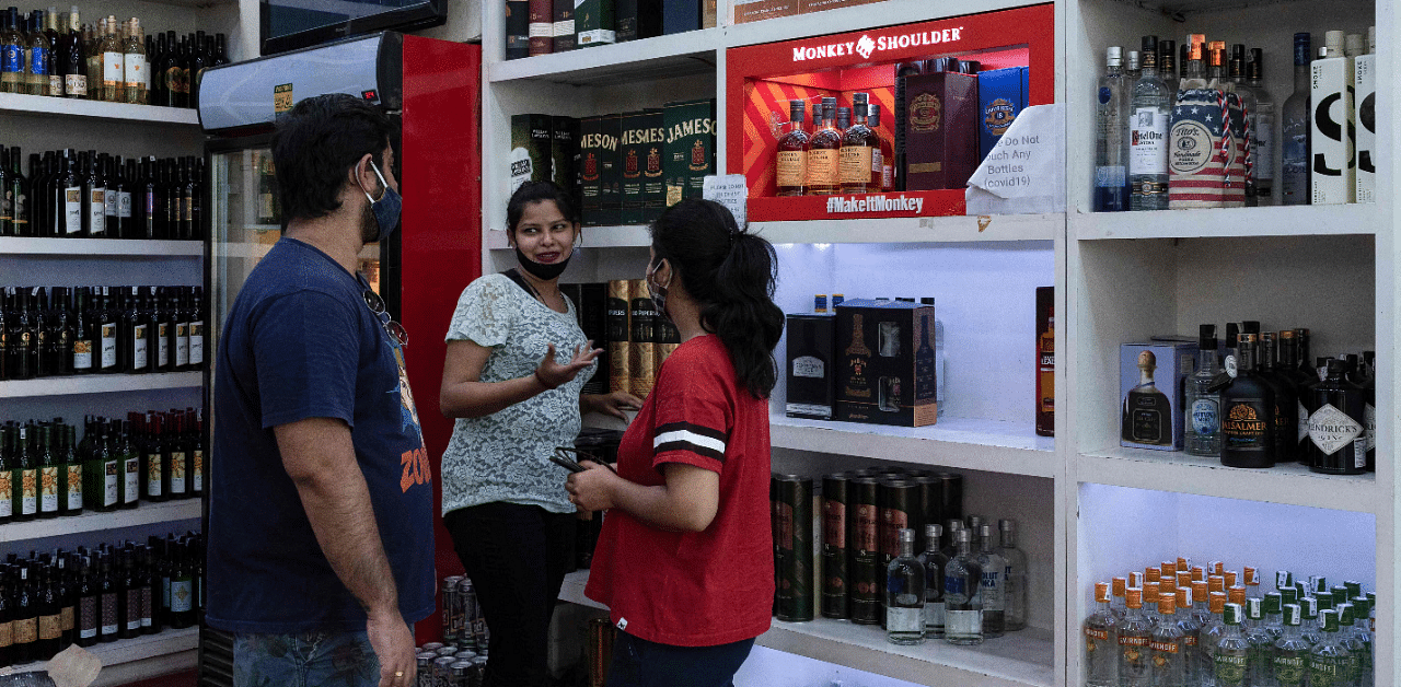 The new rules for liquor shops are focused on the size and location of the stores in the national capital. Credit: AFP Photo