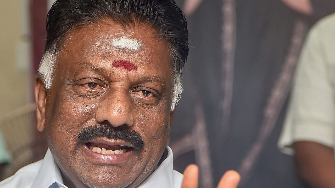 Tamil Nadu Deputy CM and AIADMK leader O Panneerselvam. Credit: PTI File Photo