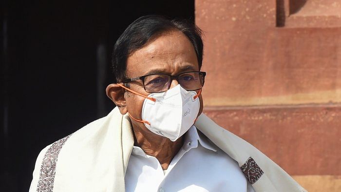 Congress leader P Chidambaram. Credit: PTI Photo