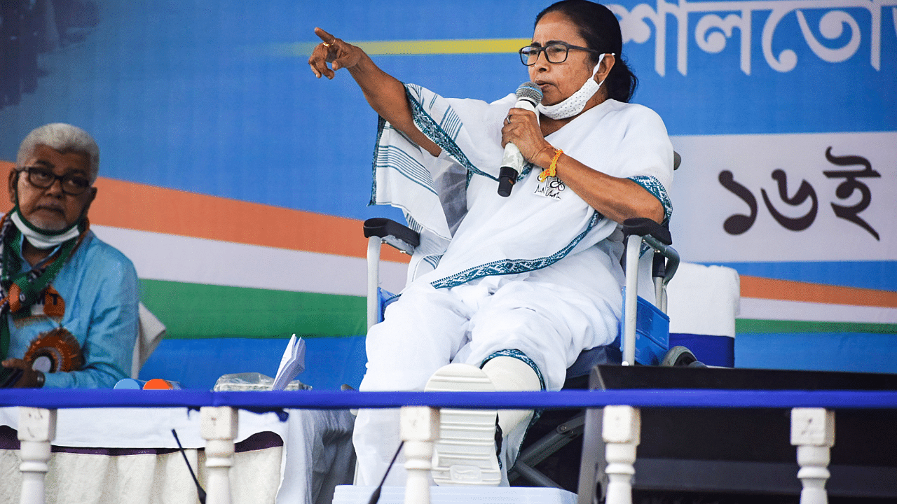 West Bengal CM and TMC supremo Mamata Banerjee.  Credit: PTI Photo