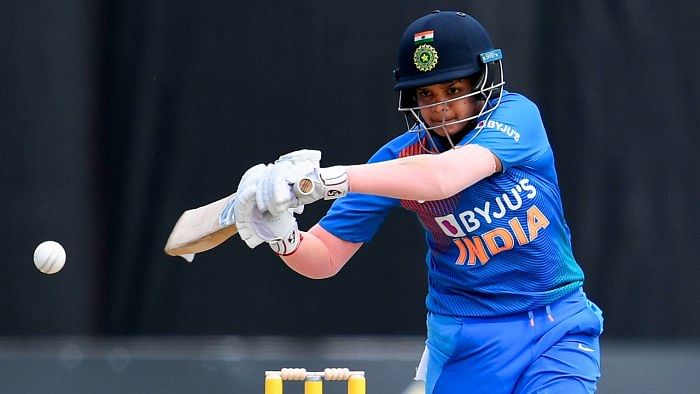 India batsman Shafali Verma. Credit: AFP File Photo