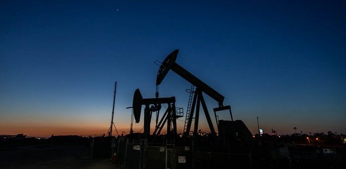 Oil prices fell more than 1% as fresh coronavirus lockdowns revived worries about demand for oil products. Credit: AFP File Photo