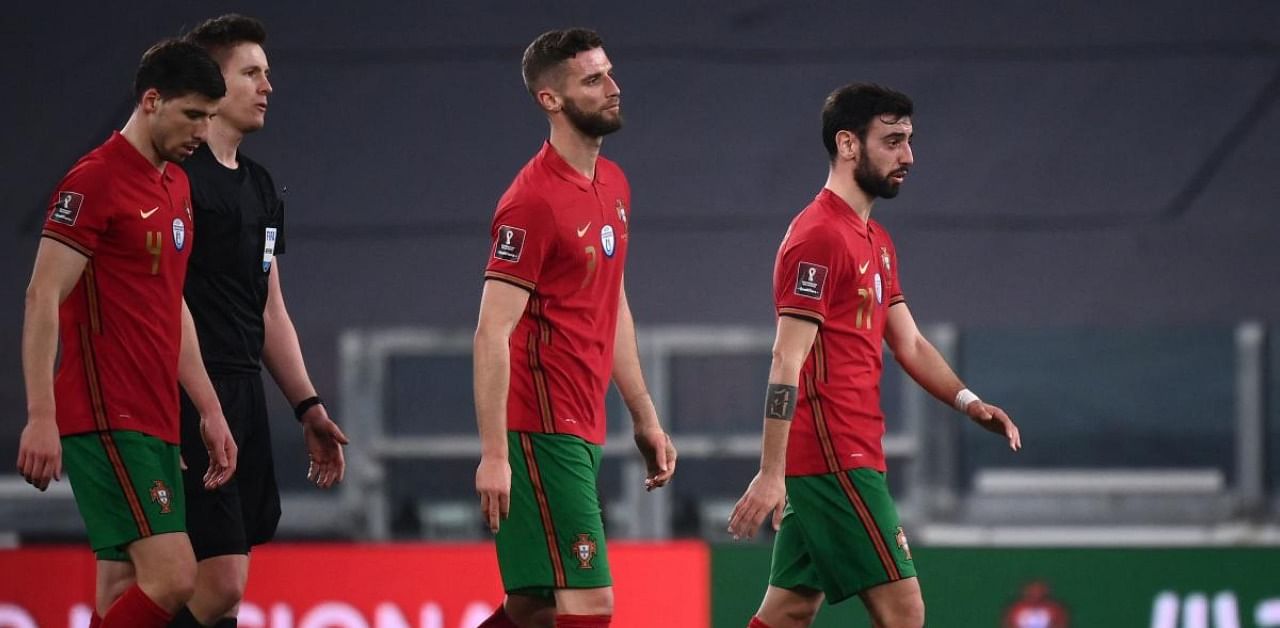 FIFA World Cup Qatar 2022 qualification football match between Portugal and Azerbaijan. Credit: AFP Photo