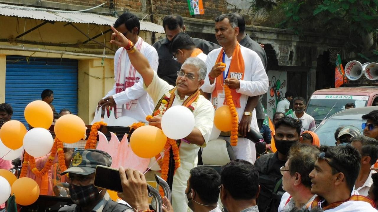 West Bengal BJP chief Dilip Ghosh. Credit: PTI File Photo