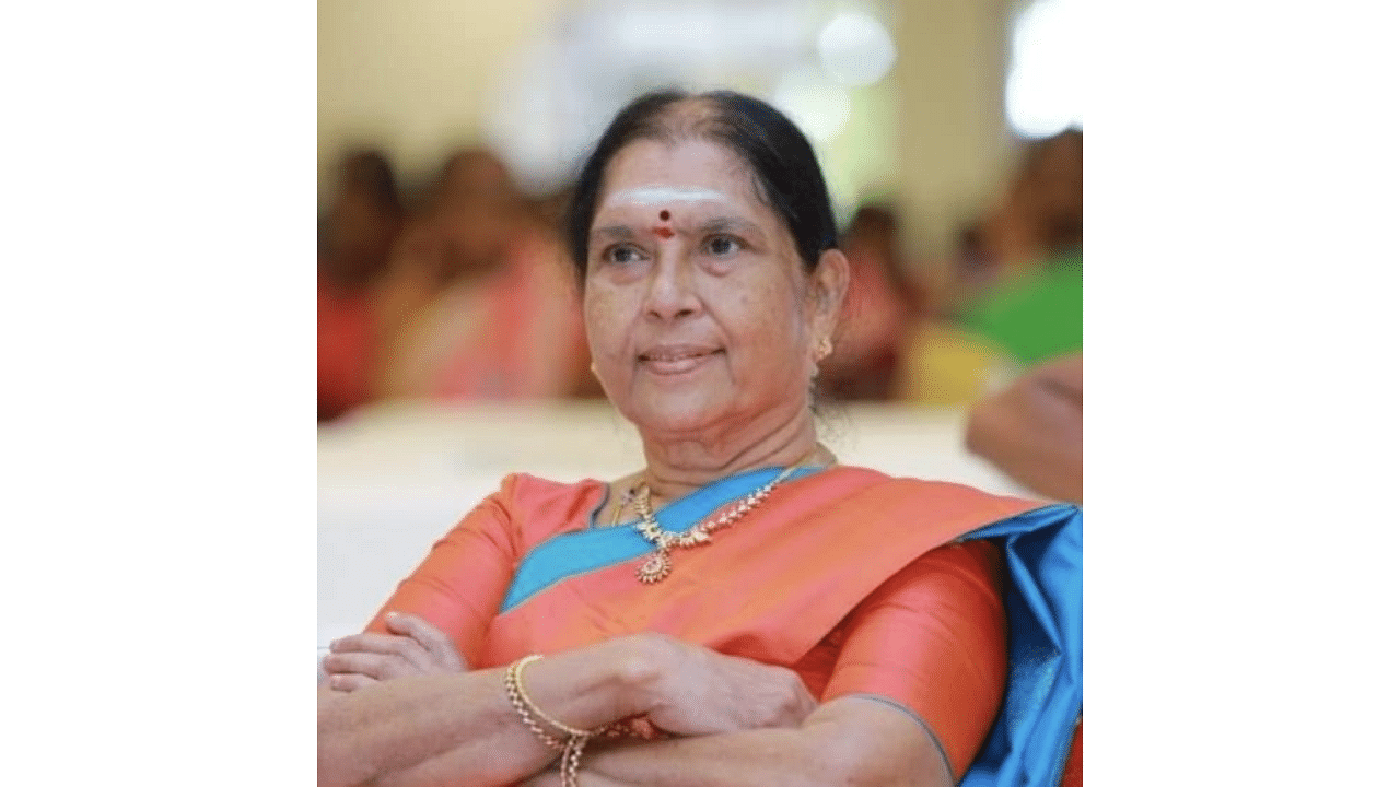 Dr C K Saraswathi. Credit: Facebook/Dr-C-K-Saraswathi-Amma