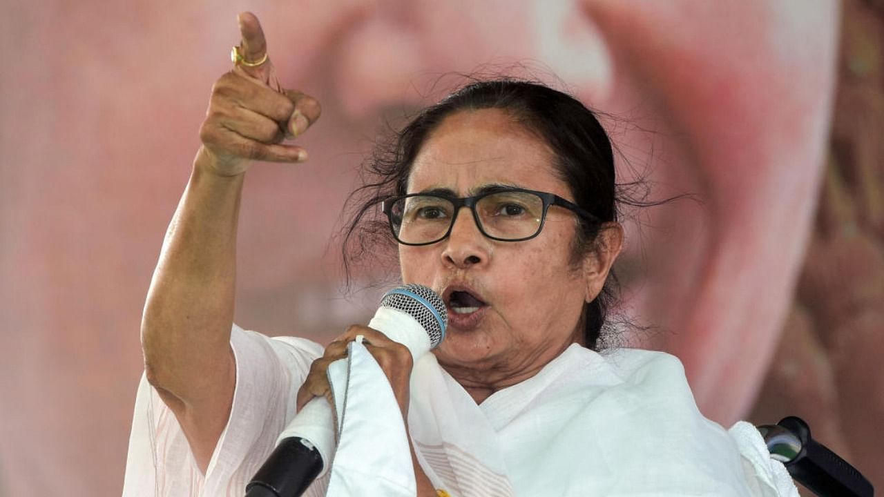 West Bengal CM Mamata Banerjee. Credit: PTI.