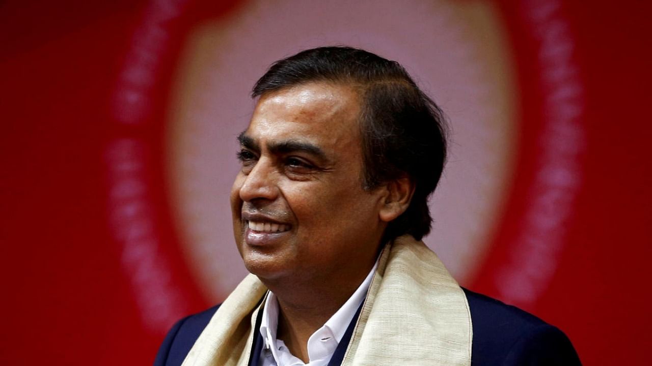 Mukesh Ambani, Chairman and Managing Director of Reliance Industries. Credit: Reuters.