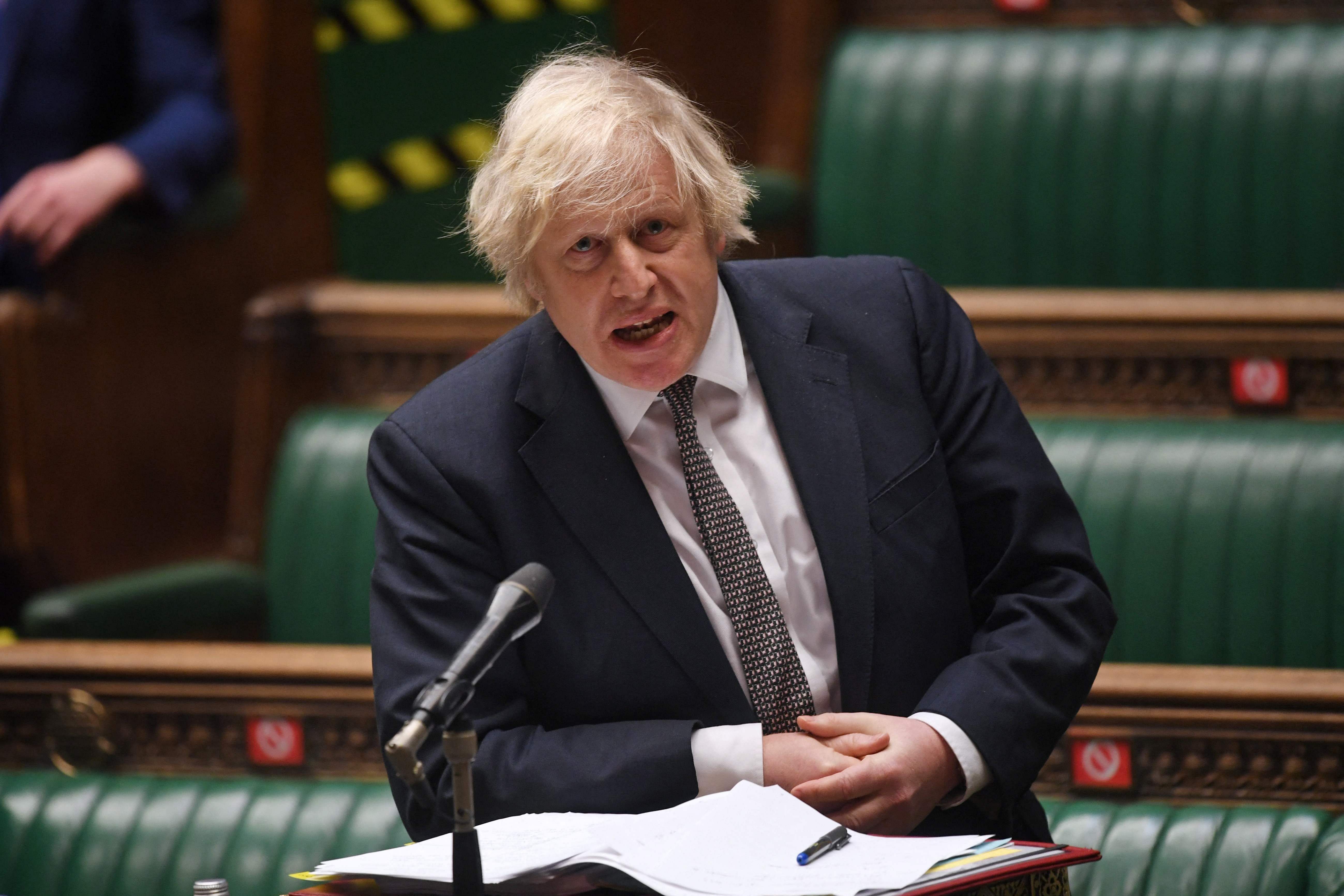 UK Prime Minister Boris Johnson. Credit: AFP Photo