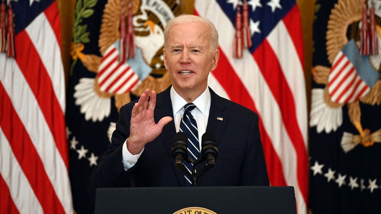 US President Joe Biden. Credit: AFP Photo