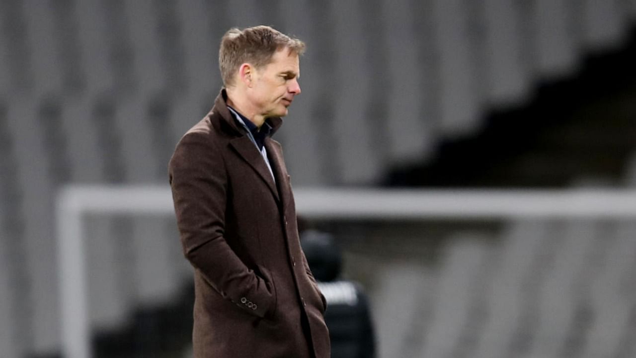 Netherlands coach Frank de Boer. Credit: Reuters.