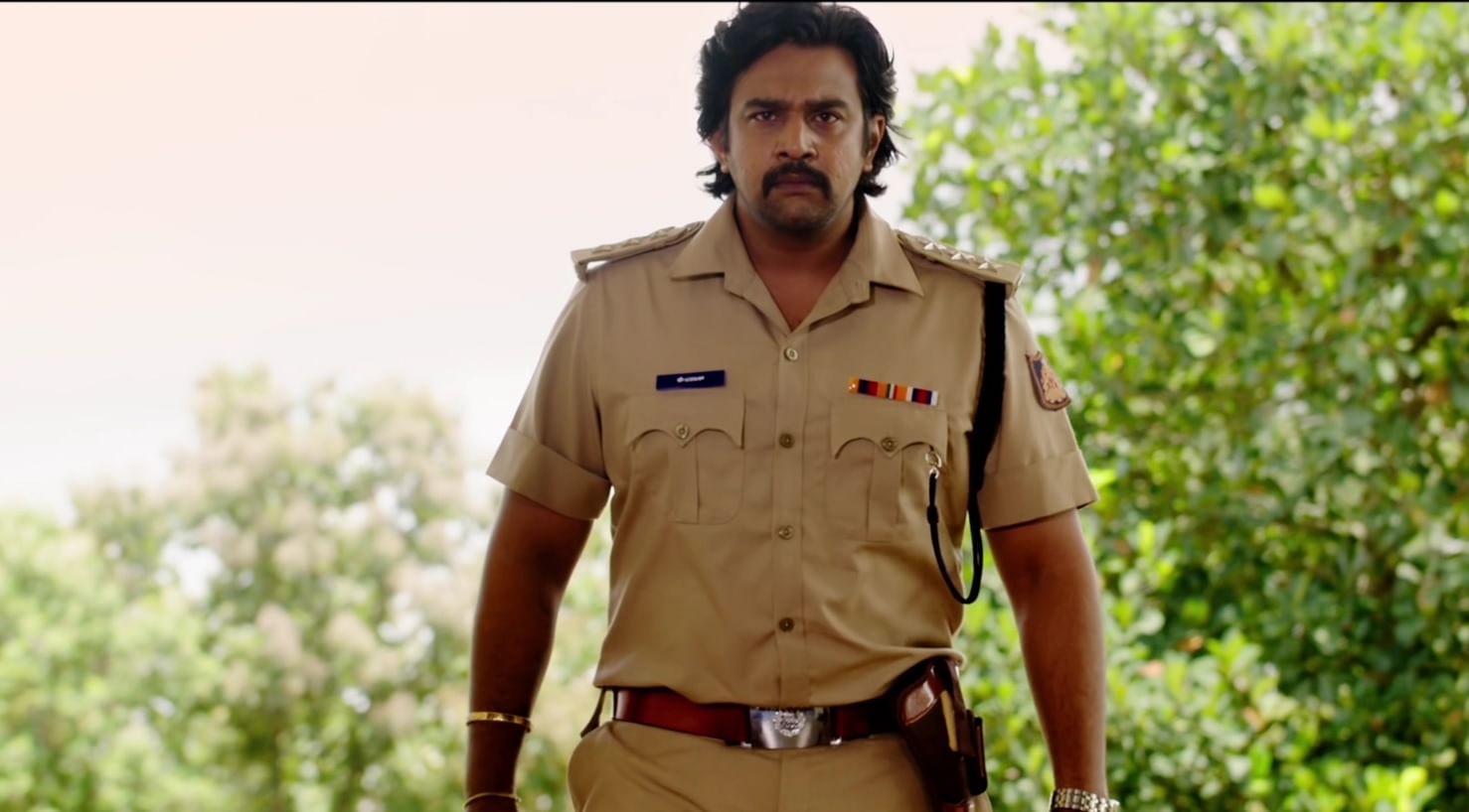 Chiranjeevi Sarja plays a cop in 'Ranam'.