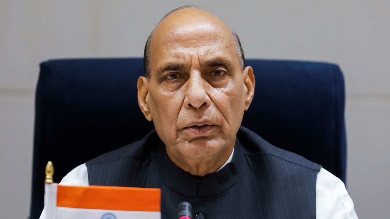 Union Defence Minister Rajnath Singh. Credit: Reuters File Photo