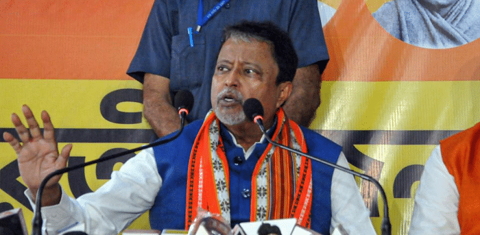 BJP vice president Mukul Roy. Credit: PTI Photo