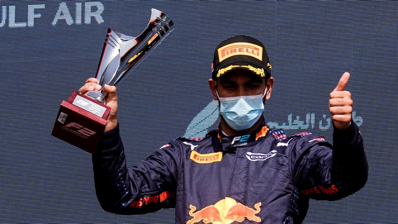 Indian Formula 2 driver Jehan Daruavala. credit: Twitter/@DaruvalaJehan