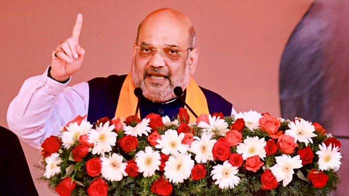 Union Home Minister and senior BJP leader Amit Shah. Credit: PTI photo. 