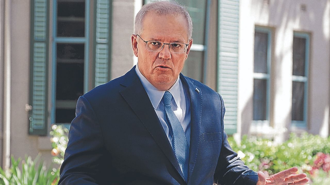 Australian PM Scott Morrison. Credit: AP 