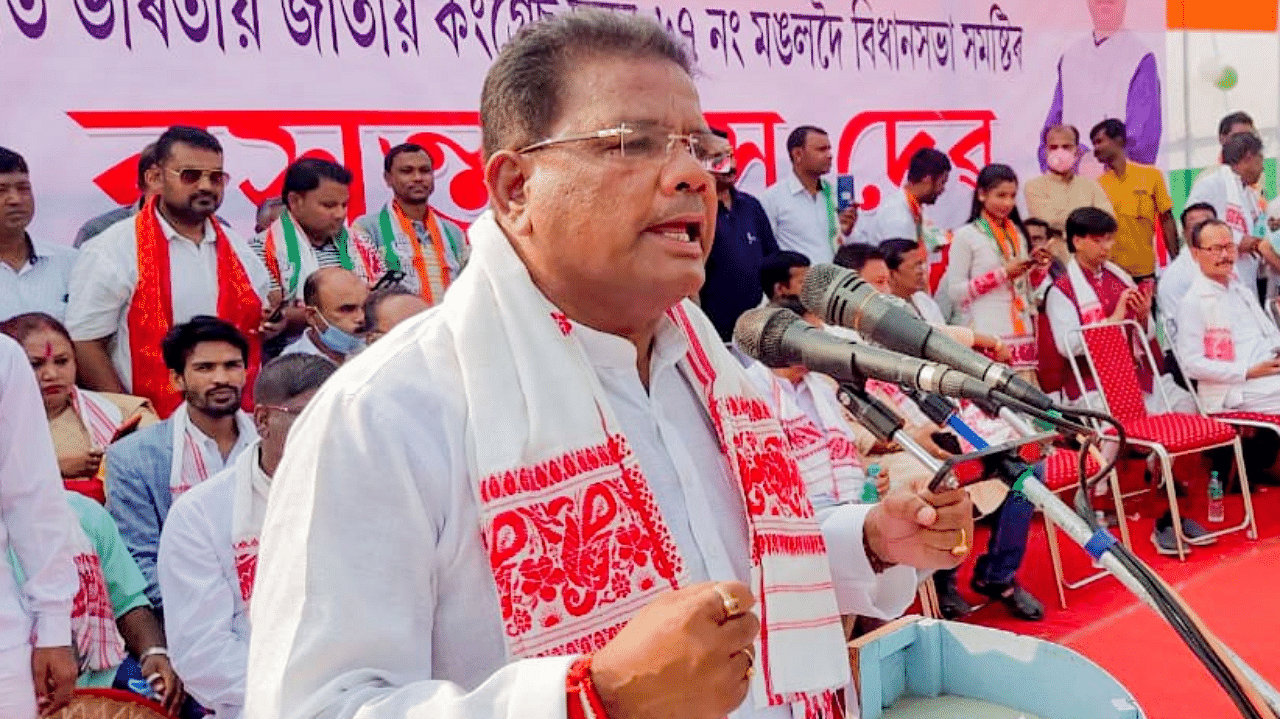 Assam Congress Chief Ripun Bora. Credit Facebook/sriripunbora